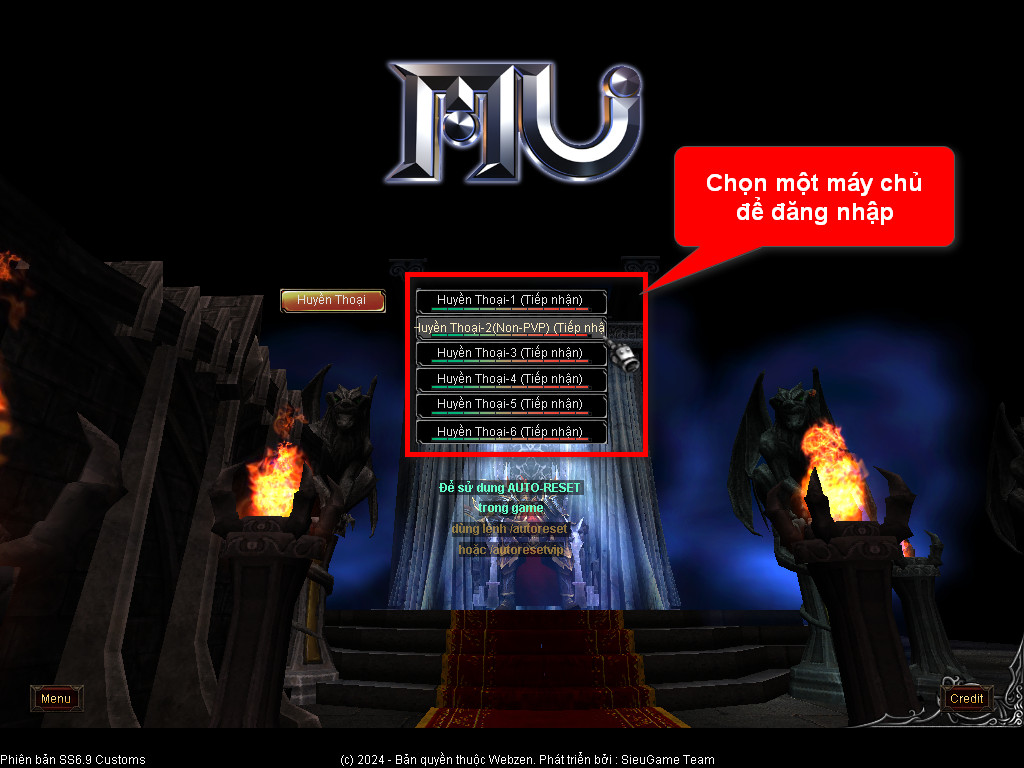 Chức năng chính của Game MU Việt Quốc