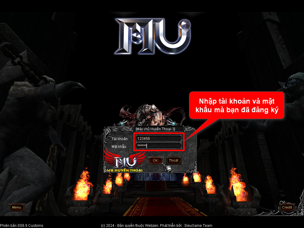 Chức năng chính của Game MU Việt Quốc